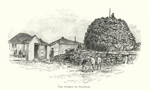 The Summit of Snowdon (gravering) av English School