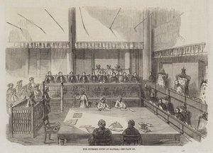 Høyesterett i Madras (gravering) av English School