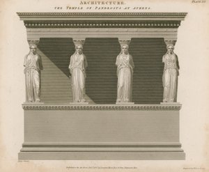 Pandrosus-tempelet i Athen av English School
