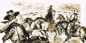 Texas Ranger av English School