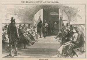 Themsen Subway ved Tower Hill av English School
