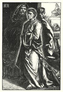 De tre statuene av Egina (gravering) av English School