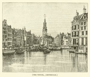 Tingel, Amsterdam (gravering) av English School
