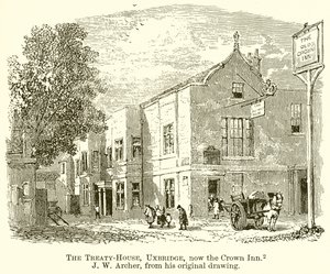 Treaty-House, Uxbridge, nå Crown Inn