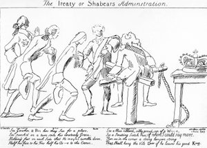 Traktaten eller Shabears-administrasjonen, 1757 av English School