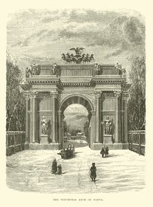 Triumfbuen i Narva av English School