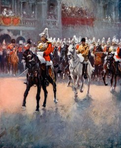 The Trooping of the Colors av English School