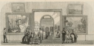 Turner og Vernon-rommene på South Kensington Museum av English School