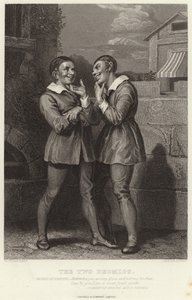 The Two Dromios, Comedy of Errors, Act V, Scene I av English School
