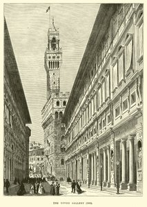 Uffizi-galleriet, 1865 av English School