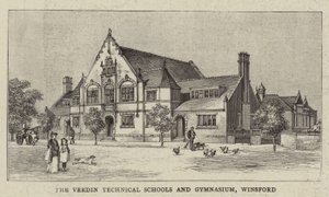 Verdin Technical Schools and Gymnasium, Winsford (gravering) av English School
