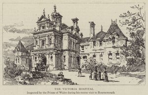 Victoria Hospital (gravering) av English School