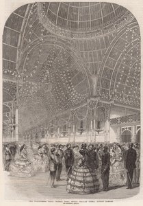 The Volunteers Ball, Floral Hall, Royal Italian Opera, Covent Garden av English School