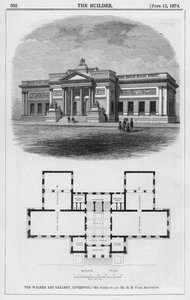 Walker Art Gallery, Liverpool (gravering) av English School