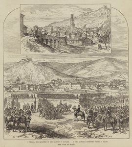 Krigen i Spania (gravering) av English School