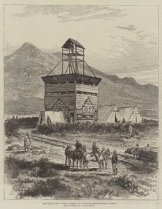 Krigen i Soudan, Zereba og Advanced Redoubt nær Souakim (gravering) av English School