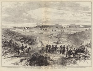 Krigen, Gravitza-redoubten og høyrefløyen til den tyrkiske posisjonen ved Plevna (gravering) av English School