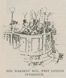 The Wardens Box, West London Synagogue av English School