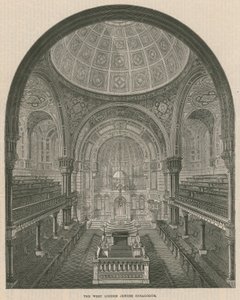 Den jødiske synagogen i West London av English School