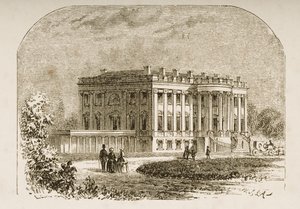 Det hvite hus, ca. 1870, fra 