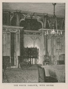 The White Parlour, med fordypning, Holland House av English School