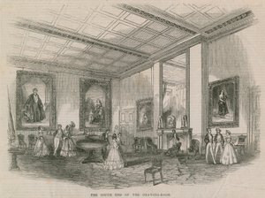 Whitehall-hjemmet til Sir Robert Peel av English School