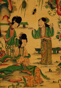 The Witcombe Cabinet, ca. 1697 (japannert og forsølvet tre) av English School