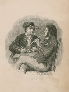 Garnet; illustrasjon fra Poor Jack av Frederick Marryat av English School