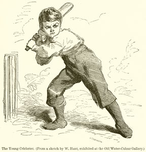 Den unge cricketspilleren av English School