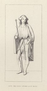 The Young Raphael som St Roque av English School