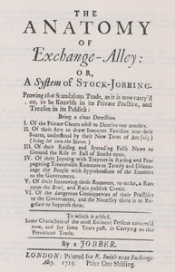 Anatomien til Exchange Alley av English School