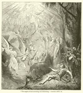 "Guds engler stiger opp og ned", 1. Mosebok, xxviii av English School