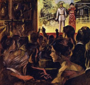 Publikum ropte og hveste under debutforestillingen til Madame Butterfly av English School