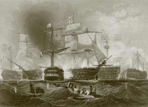 Slaget ved Trafalgar av English School