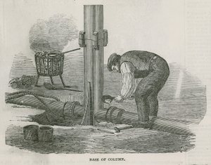Bygningen i Hyde Park, London, for den store utstillingen i 1851 av English School