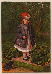 Samvittighetens morgengry (fargelitografi) av English School