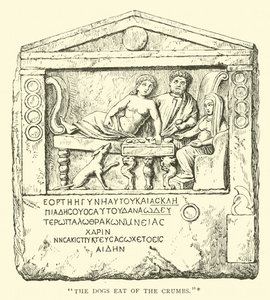 Hundene spiser av smulene av English School