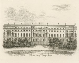 Østsiden av Fitzroy Square av English School