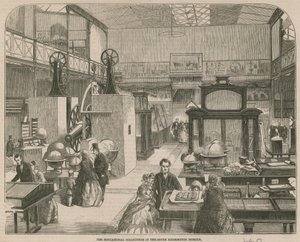 De pedagogiske samlingene i South Kensington Museum, London av English School