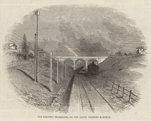 Den elektriske telegrafen på South Western Railway av English School