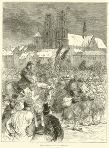 Evakueringen av Orleans, desember 1870 av English School