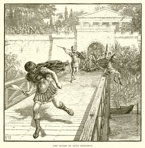 Flykten til Caius Gracchus av English School