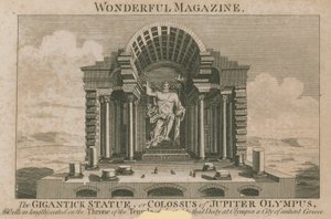 Den gigantiske statuen, eller Colossus av Jupiter Olympus av English School