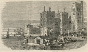 Høyvannet ved Lambeth onsdag uke av English School