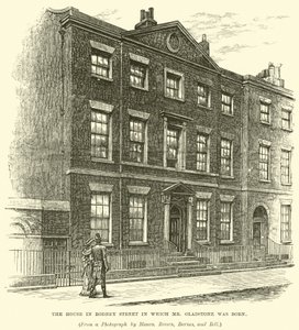 Huset i Rodney Street der Mr Gladstone ble født av English School