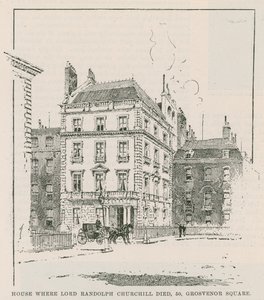 Huset der Lord Randolph Churchill døde av English School