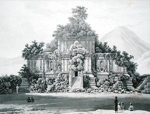 Det store tempelet ved Brambanan, plate 35 fra bind II av 