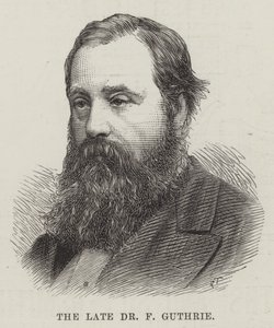 Avdøde Dr F Guthrie (gravering) av English School