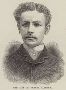 Avdøde Dr Samuel Rabbeth (gravering) av English School