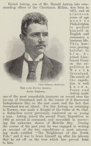 Avdøde Eivind Astrup, Arctic Explorer (gravering) av English School